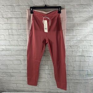 Fabletics Dusty Pink and Mauve Leggings